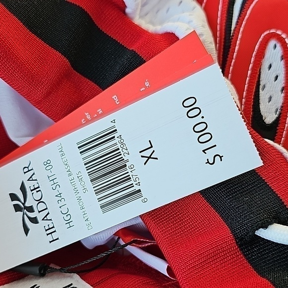 Death Row Records Basketball Shorts Size XL NWT - Picture 4 of 8